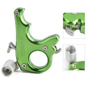 Archery Compound Bow Release Aids 3 Finger Grip Caliper Thumb Trigger - Picture 1 of 12