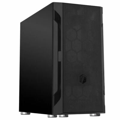 Silverstone FAH1MB 120mm MATX/Mini-DTX/Mini-ITX Steel Panel Case, Black - Image 1 of 4