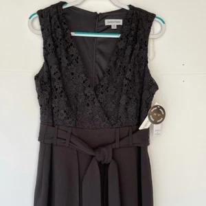 Shelby & Palmer Damen schwarz Overall formeller Abend Braut Ballkleid, Gr. 6 - Bild 1 von 9