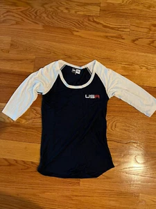 Camisa Ryder Cup 2020 manga 3/4 New Era nueva con etiquetas - golf mediana o 2XL de EE. UU. - Imagen 1 de 5