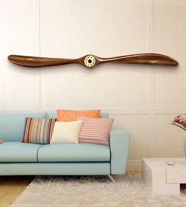 Wooden Airplane Propeller for Wall Decor CLIPPER 6 feet by WoodFeather - Picture 1 of 10