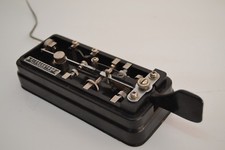 Antiguo  raro Telegrafo Morse Ship Telegraph - Morse Key - Hi-Mound BK-100
