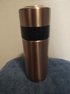Chinese Sibao Stainless Steel Tea Making Cup 304 Gold Insulated Hot Cold - Picture 1 of 16