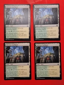 4x Selesnya Guildgate Modern Masters 2017 Edition MTG Magic Card Dual Land Gate - Picture 1 of 4
