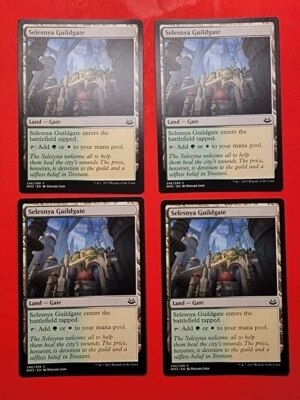 4x Selesnya Guildgate Modern Masters 2017 Edition MTG Magic Card Dual Land Gate - Image 1 of 4