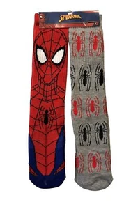 Spider-man Character And Symbols Marvel 2-Pack Athletic Crew Socks - Picture 1 of 2
