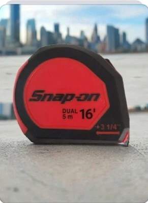 Snap On tools SAE/Metric 16' -5M Tape Measure W/magnet New In Box TPM16EM NEW !! - Image 1 of 4