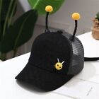 Mesh Visor Mesh Hat 3D Little Bee Fisherman Hat  Spring Summer