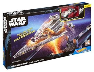 Hot Wheels Track set Star Wars Star Destroyer Double Jump Duel Die Cast Vehicle - Image 1 of 4