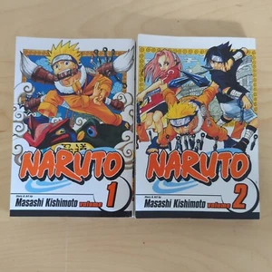 Naruto Volumes #1 And #2(VIZ Media 2019, 2020 Printings) - Picture 1 of 7