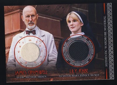 2015 American Horror Story Dual Wardrobe Combo Relic James Cromwell Lily Rabe - Image 1 of 2