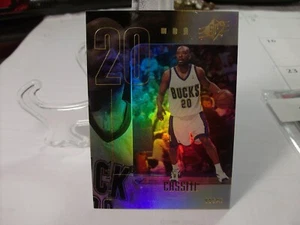 1999-00 Upper Deck SPx #45 - Sam Cassell - Milwaukee Bucks 99-241 - Imagen 1 de 2