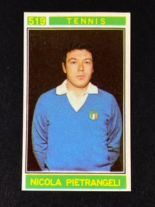 Panini Campioni dello Sport 1967 - Nicola Pietrangeli #519 - Rec Mint