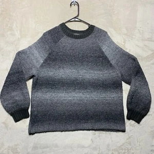 Eddie Bauer Wool Blend Sweater Womens L Oversized Fuzzy Gorpcore - Picture 1 of 11