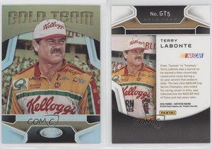 2016 Certified Gold Team Mirror Silver /99 Terry Labonte #GT5 HOF