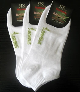 3 Pares De Calcetines De Bambú Para Dama Harmony Con Ribete Blanco Talla 35 A 42 - Imagen 1 de 2