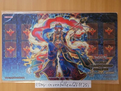 Yu-Gi-Oh! Alfombra de Juego Regional Radiant Typhoon Swen WCQ Regional 2026 Sellada NUEVA Foto 1 de 3