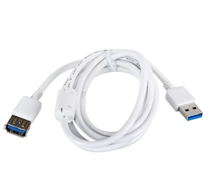 Cavo Prolunga Usb 3.0 A/A M/F 1,8 Mt Bianco - Immagine 1 di 1