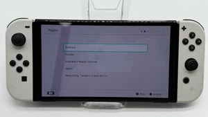 Consola portátil Nintendo Switch modelo OLED HEG-001 - 64 GB - blanca - Imagen 1 de 7