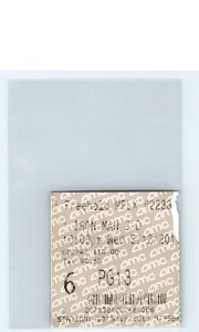 Biglietto film Iron Man 2 Stub Freehold MPLX Marvel 5/12/10 - Foto 1 di 2