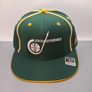 Seattle SuperSonics Wollmütze Mütze Hardwood Classics tailliert 7 1/4 grün - Bild 1 von 8