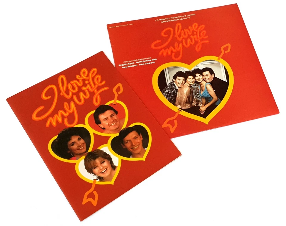 I Love My Wife-Australian Cast LP & Souvenir Program Tony Sheldon, Angela Ayers - Image 1 of 3