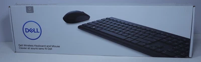 NEW Sealed Dell KM3322W Wireless Keyboard and Mouse Black KM3322W-R-US - Image 1 of 4