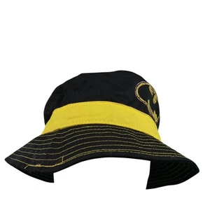 Batman DC Comics Fischerhut Erwachsenengröße schwarz & gelb neu mit Etikett - Bild 1 von 7