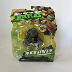TMNT Rocksteady Rock-Headed Rhino Action Figure - Picture 1 of 3