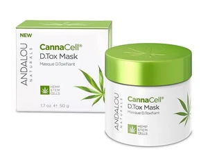 Máscara Andalou Naturals CannaCell D.Tox, 1,7 Onzas Nueva En Caja Envío Gratis - Imagen 1 de 8
