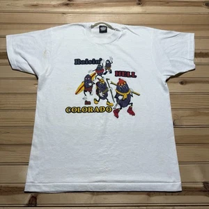 Vintage 80s California Raisins Raisin Hell In Colorado Skiing Shirt Size Large - Picture 1 of 10