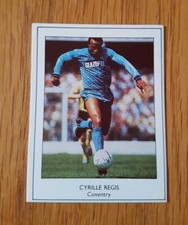 Cyrille Regis Coventry City 1980's Football Card