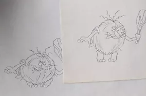 Hanna-Barbera Captain Caveman Zeichenset 1980 HB cel C95 C93 Ruby Spears - Bild 1 von 9