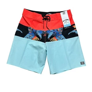 Billabong Mens Size 30 Tribong Pro Performance Mid Length 18" Board Shorts NWT - Picture 1 of 9