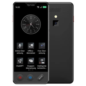 Mobiler KI-Echtzeit-Sprachübersetzer mit 4G/LTE, 139 Sprachen, ChatGPT - Bild 1 von 10