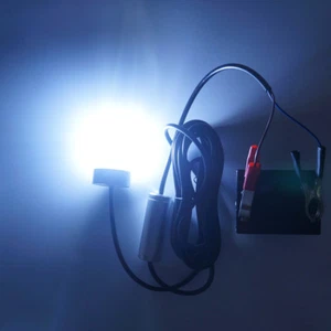 12V-24V 30W LED Underwater Submersible Night Fishing Light Lamp Boat Fish Finder - Picture 1 of 4