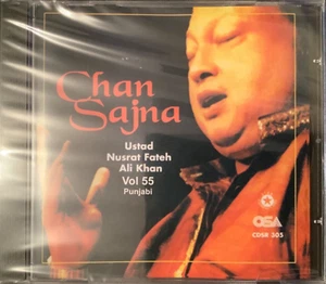 Chan Sajna Vol 55 By Ustad Nusrat Fateh Ali Khan - Qawwali CD - Imagen 1 de 2