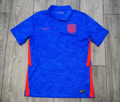 2020 2022 ENGLAND NATIONAL AWAY HOME NIKE FOOTBALL SOCCER JERSEY KIT SHIRT TOP M Cover