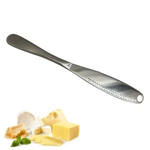 Stainless Steel Cheese Butter Knife Butter Jam & Peanut Spreading Tool Kitchen - Picture 1 of 18