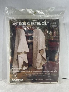 Spartex Quilt Backing Doublestencil Antique Tea Dye Full Queen - Picture 1 of 8