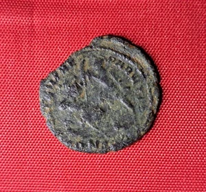Roman Coin , Constantine II Follis Fallen Horseman 351-355 , 1,9 gr , 18 mm ,#44 - Picture 1 of 5