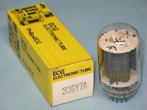 VACUUM TUBE ~ 33GY7 ~ PHILIPS / ECG ~ NOS ~ 33GY7 - Picture 1 of 2