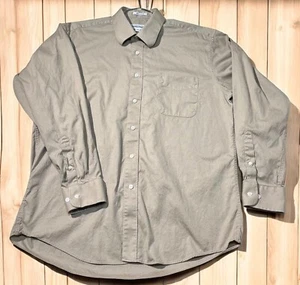 Joseph & Feiss 100s 2-Ply Dress Shirt Mens 16.5 (34/35) Brown 100% Cotton Formal - Picture 1 of 8