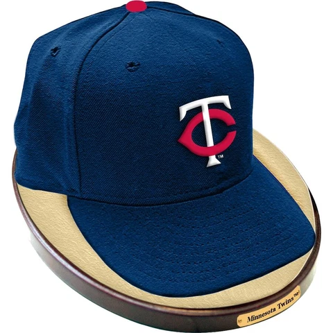 minnesota twins desk replica mlb cap figure new  great gift Cover