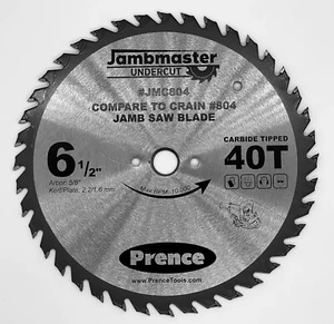 Jambmaster JMC804 Undercut Jamb Saw Blade Comparable to Crain 804 - Picture 1 of 3