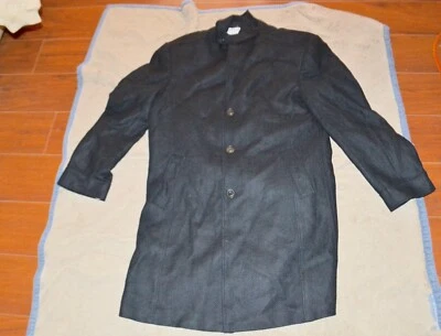 West End Black 100% poly Men's Car Coat Winter Jacket size L  - Image 1 of 4