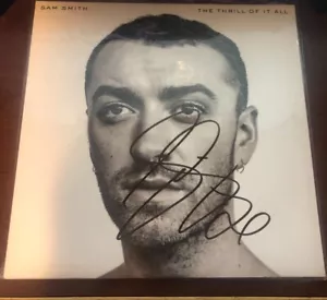 Sam Smith Signed Autograph Vinyl Record - Picture 1 of 1