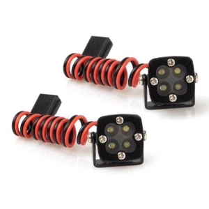 LCX 4 LED Light Square Lamp for RC Car Axial SCX10 II III Traxxas TRX4 TRX6 Gen8 - Afbeelding 1 van 2
