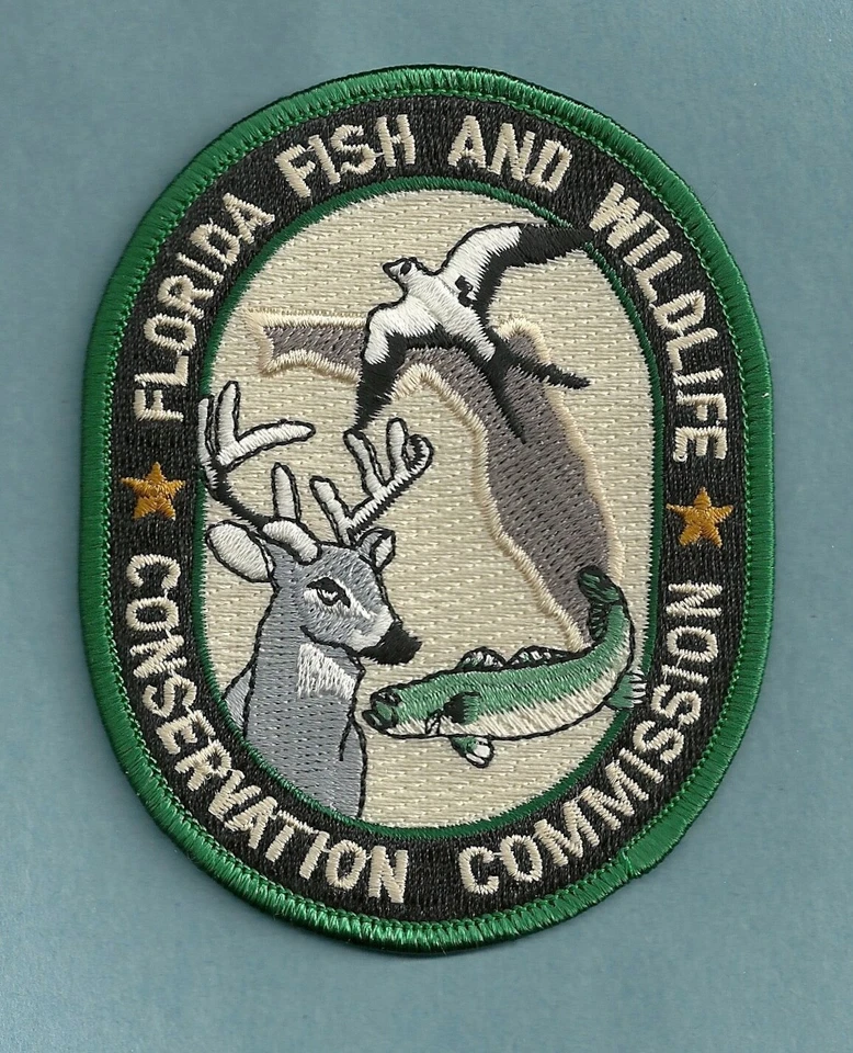 FLORIDA FISH & WILDLIFE CONSERVATION COMMISSION SHOULDER PATCH - Image 1 of 1