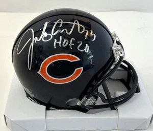 Jim Covert Signed Mini Helmet HOF 20 Script Chicago Bears Tristar Certified - Picture 1 of 6